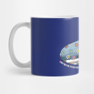 Everyone deserves a blue shark. Mug